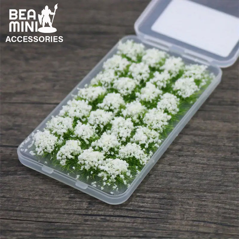 Bea Mini Basing Tufts - White 28 Tuft Pack