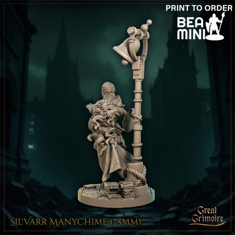 Sil'Varr Manychime | BeaMini Print to Order Miniatures