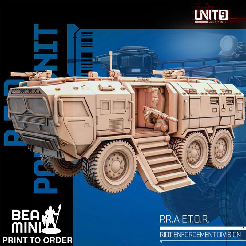 P.R.A.E.T.O.R APC | BeaMini Print to Order Miniatures