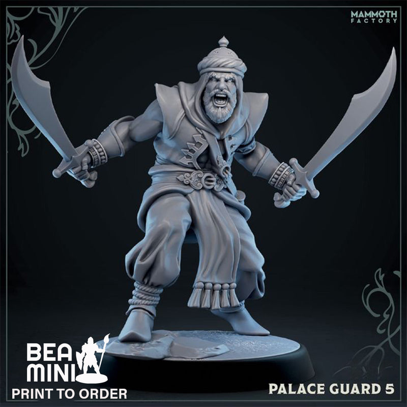 Palace Guard 5 | BeaMini Print to Order Miniatures