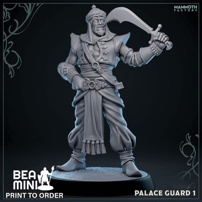 Palace Guard 1 | BeaMini Print to Order Miniatures