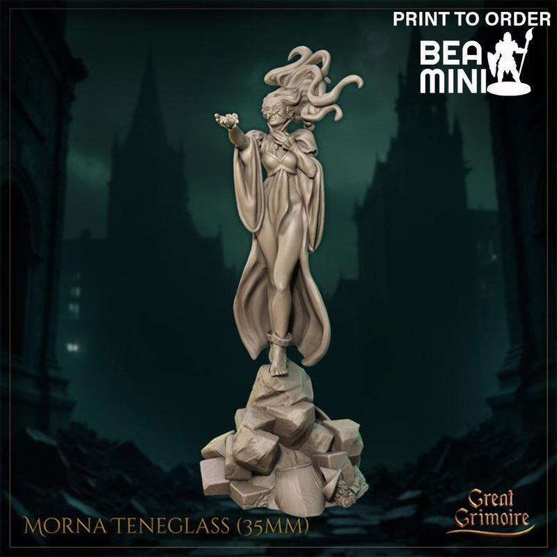 Morna Teneglass | BeaMini Print to Order Miniatures