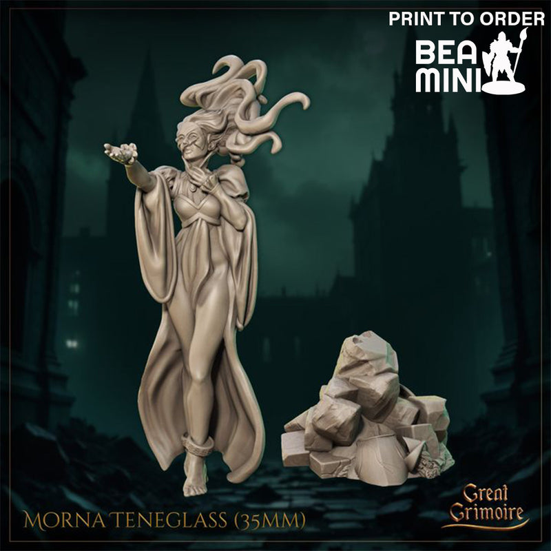 Morna Teneglass | BeaMini Print to Order Miniatures