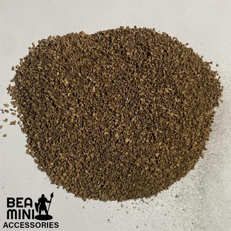 Bea Mini Terrain Basing Ground Powder 10 gram Bottle (Brown)