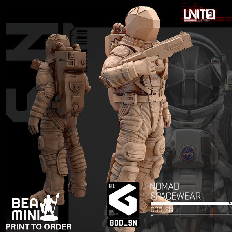 Nomad Spacewear | BeaMini Print to Order Miniatures