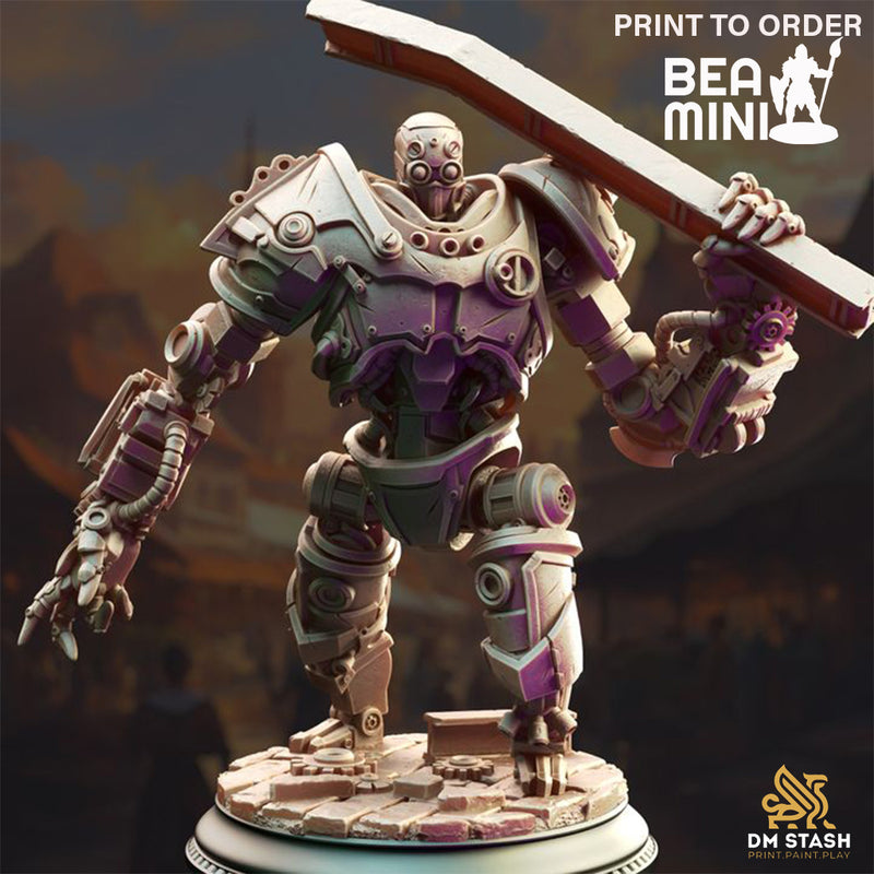 Steampunk Giant Automaton - Venatoris | BeaMini Print to Order Miniatures