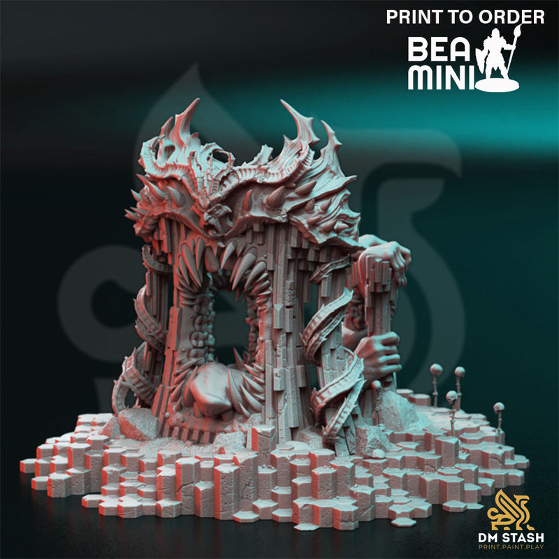 Gate to the Hells | BeaMini Print to Order Miniatures