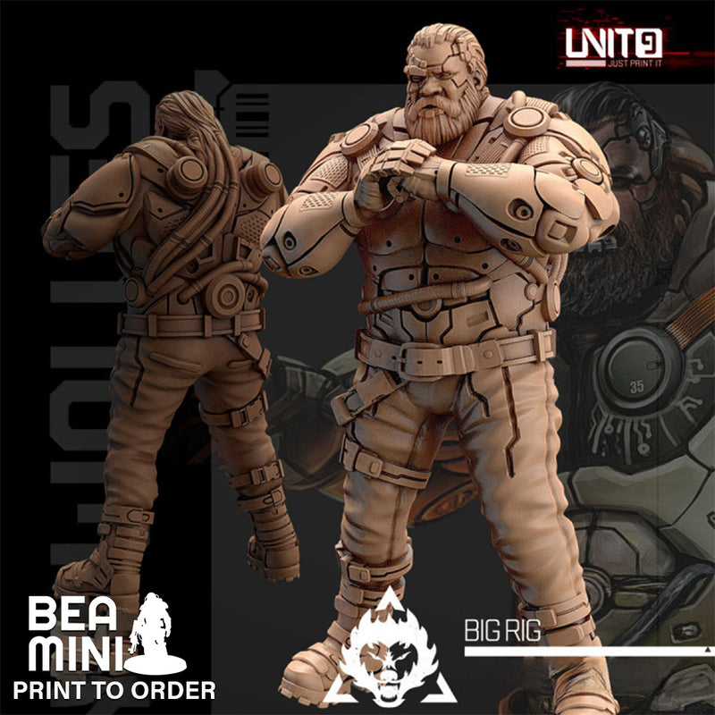 Big Rig | BeaMini Print to Order Miniatures