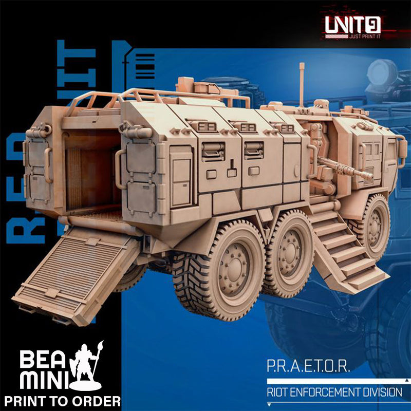 P.R.A.E.T.O.R APC | BeaMini Print to Order Miniatures