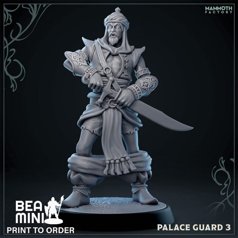 Palace Guard 3 | BeaMini Print to Order Miniatures