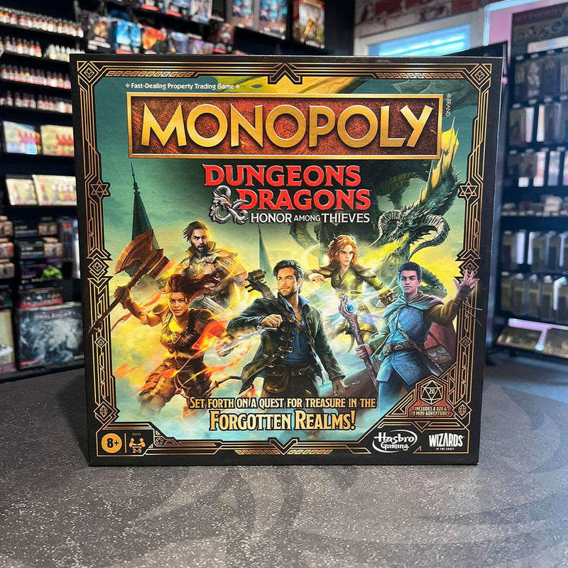 Monopoly Dungeons and Dragons: Honor Among Thieves Movie Edition