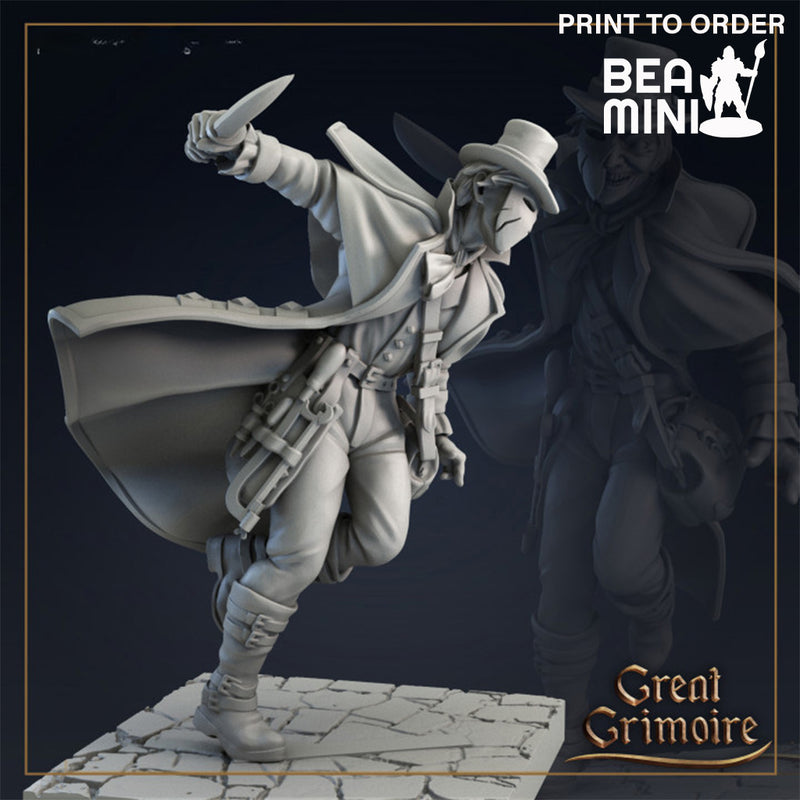 Mr Jack | BeaMini Print to Order Miniatures