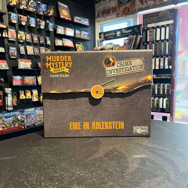 Murder Mystery Party Case Files – Fire in Adlerstein