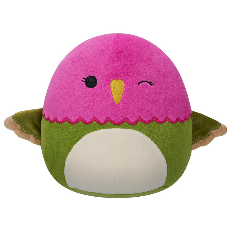 Na'lma The Pink and Green Winking Hummingbird - Squishmallows (19cm/7.5")