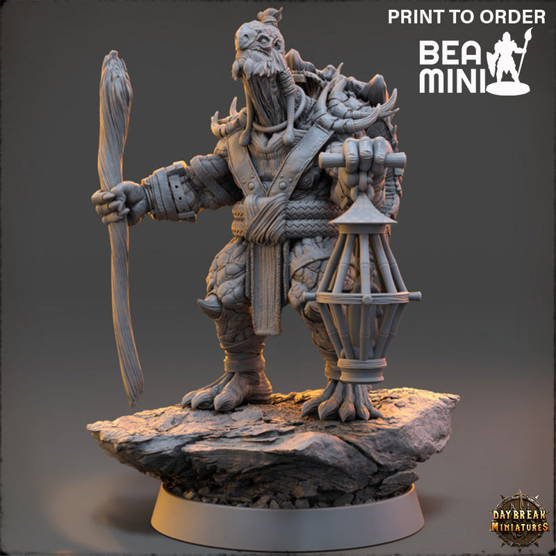 Ortlagus - The Praetorians of Shield Island | BeaMini Print to Order Miniatures