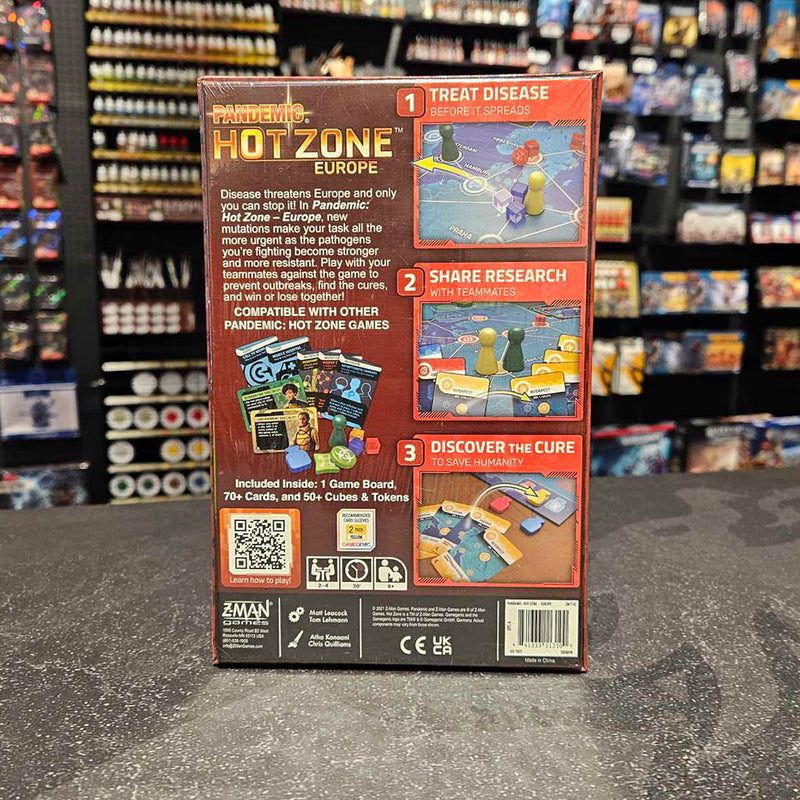 Pandemic Hot Zone Europe