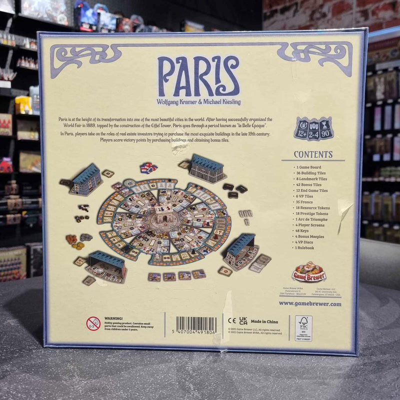 Paris - Board Game