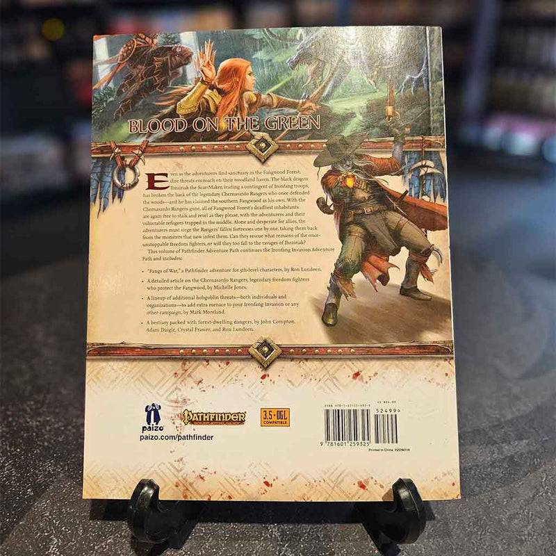 Pathfinder First Edition Adventure Path - Ironfang Invasion