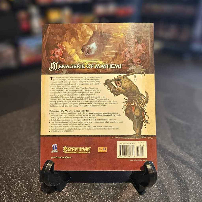 Pathfinder First Edition Monster Codex - Pocket Edition