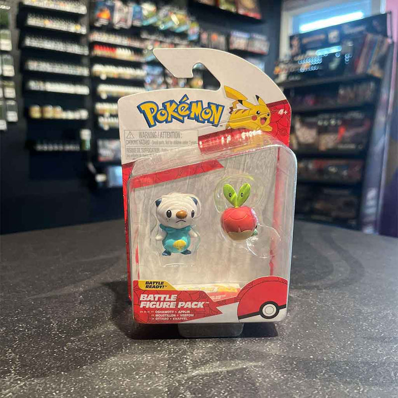 Pokémon Battle Figure - Oshawott + Applin