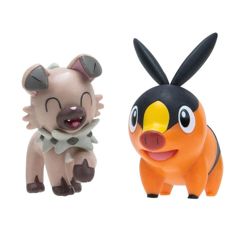 Pokémon Battle Figure - Tepig + Rockruff