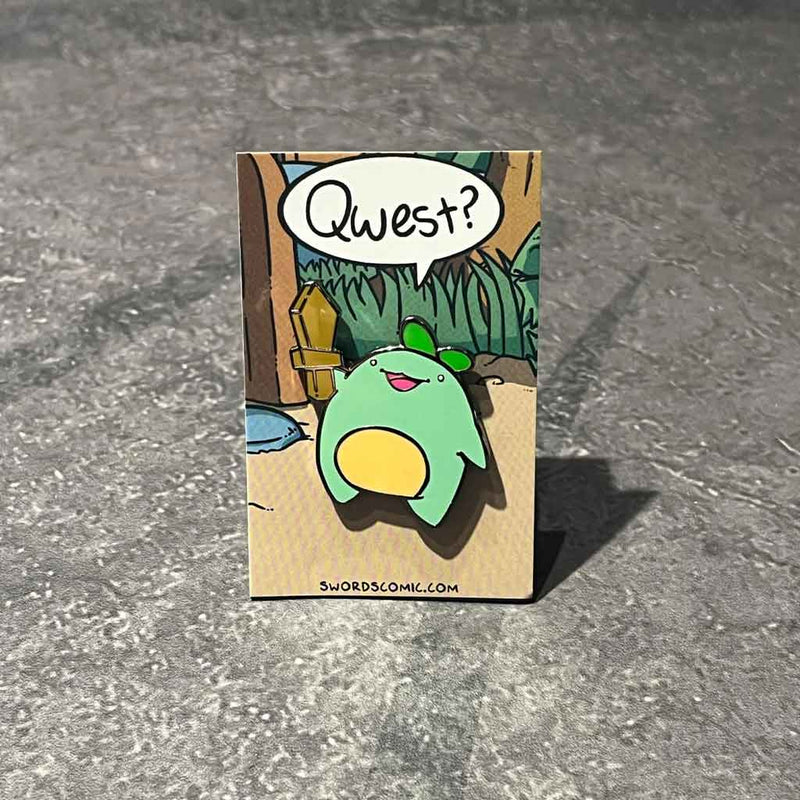 Swords Comics Enamel Pin