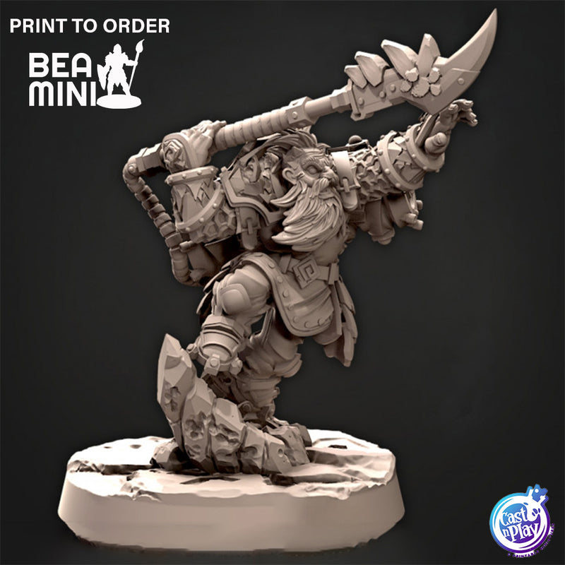 Magma Admiral  | BeaMini Print to Order Miniature