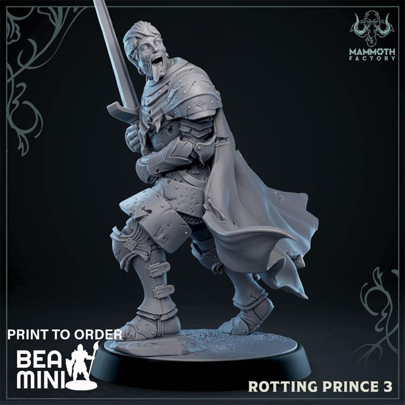 Rotting Prince | BeaMini Print to Order Miniatures