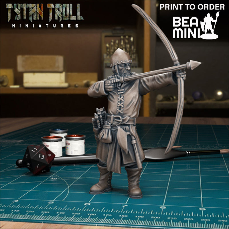 Archer | BeaMini Print to Order Miniature