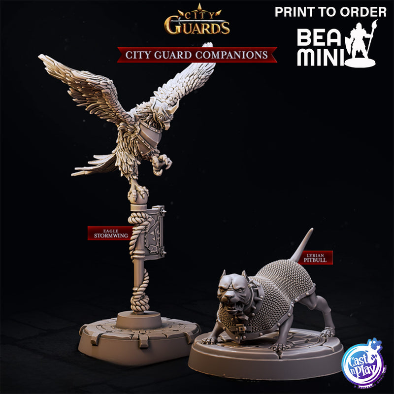 City Guard Companions | BeaMini Print to Order Miniature