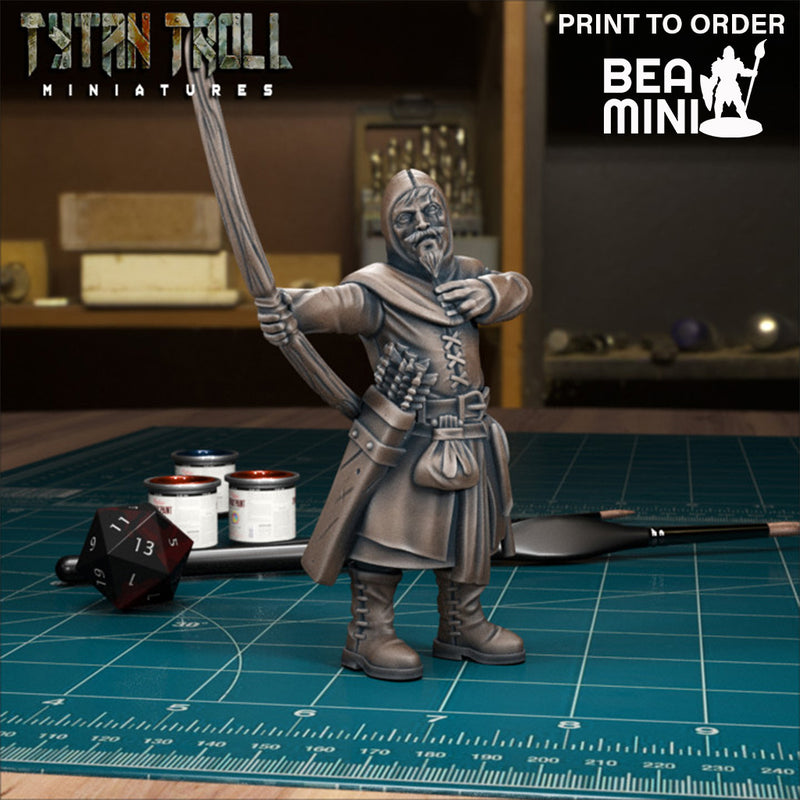 Archer | BeaMini Print to Order Miniature