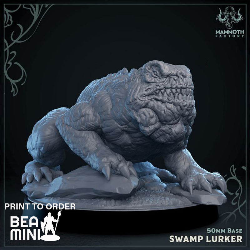 Swamp Lurker | BeaMini Print to Order Miniatures