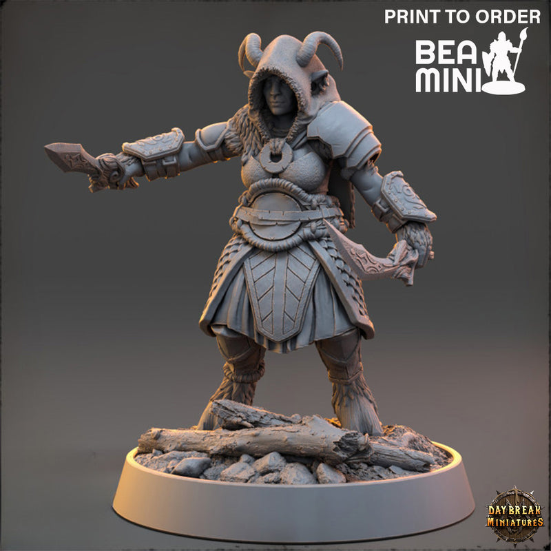 Raneaca Razor - The Disciples of Marsyas | BeaMini Print to Order Miniatures