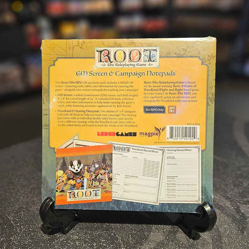 Root - The Roleplaying Game - GM Screen & Campaign Notepads