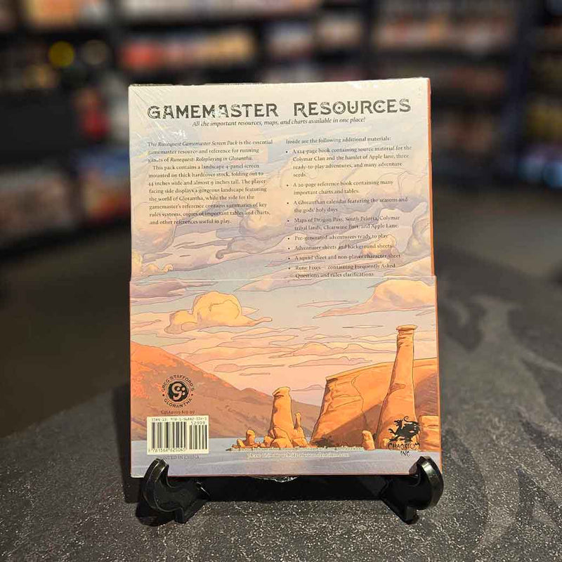 RuneQuest: Gamemasters Screen Pack