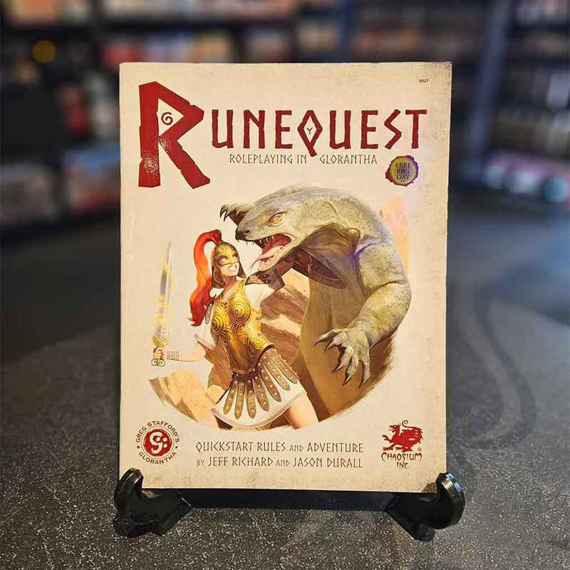 RuneQuest: Roleplaying in Glorantha - Quickstart Rules & Adventure