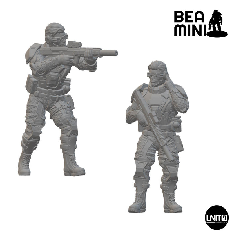 Strikers | BeaMini Print to Order Miniatures