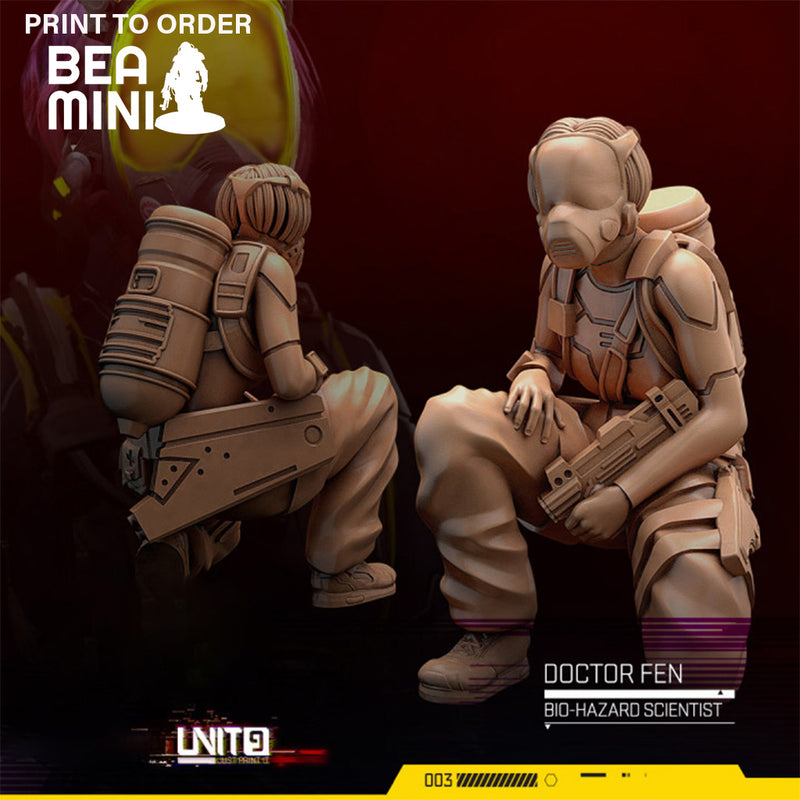 Dr Fen | BeaMini Print to Order Miniatures