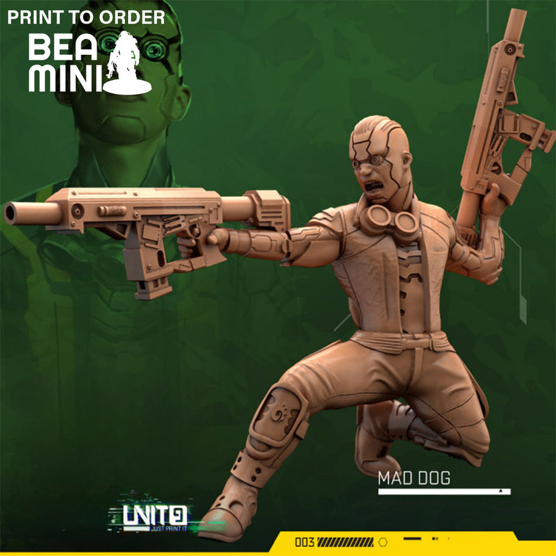 Mad Dog | BeaMini Print to Order Miniatures