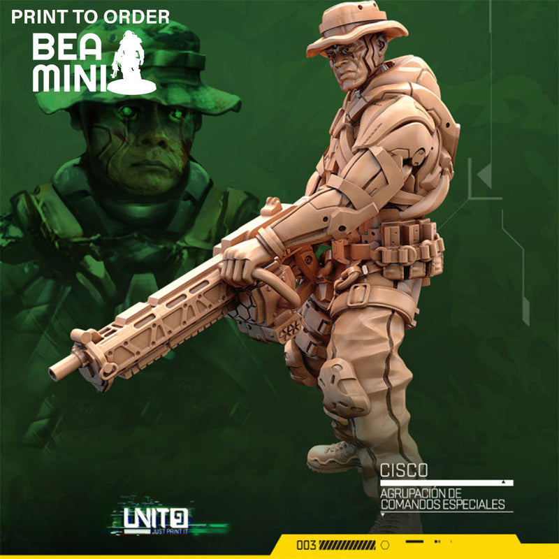 Cisco - Special Commando Group | BeaMini Print to Order Miniatures