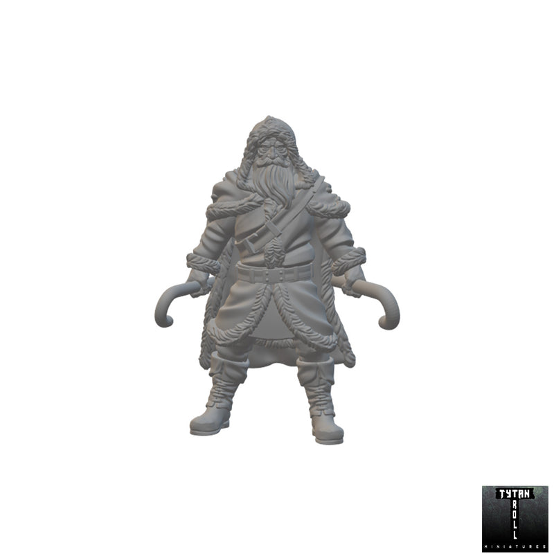 Santa Ranger-Klaus | BeaMini Unpainted RPG Miniatures