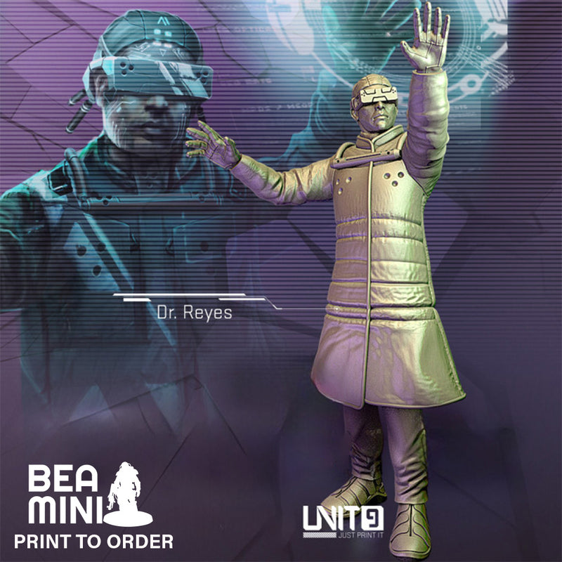 Dr. Reyes | BeaMini Print to Order Miniatures