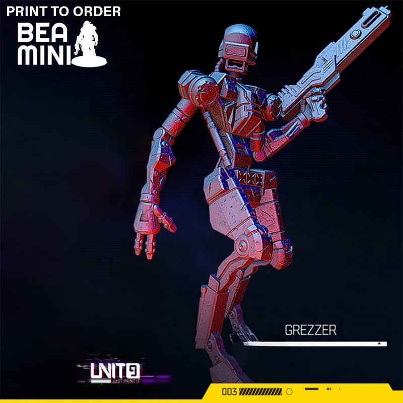 Grezzer Drone | BeaMini Print to Order Miniatures