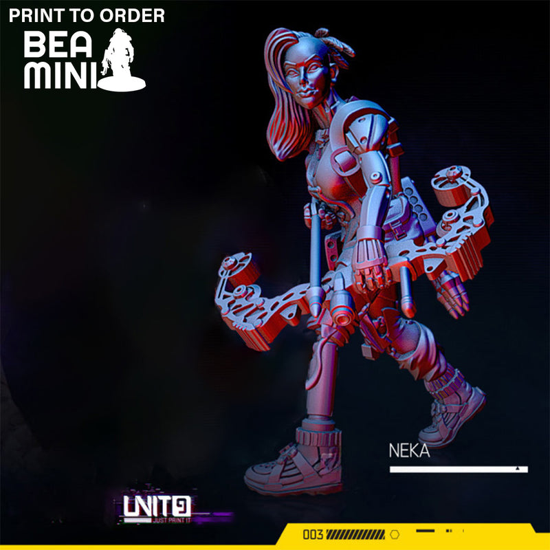 Neka | BeaMini Print to Order Miniatures