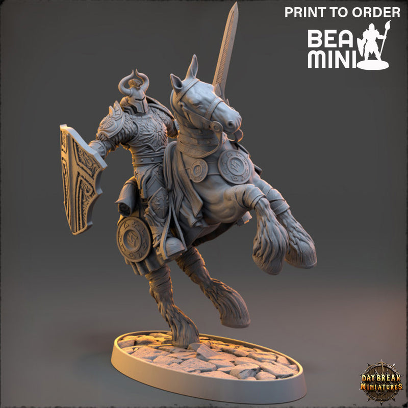 Sir Stygios Infernoth - The Protectors of the Cleansing Fire | BeaMini Print to Order Miniatures