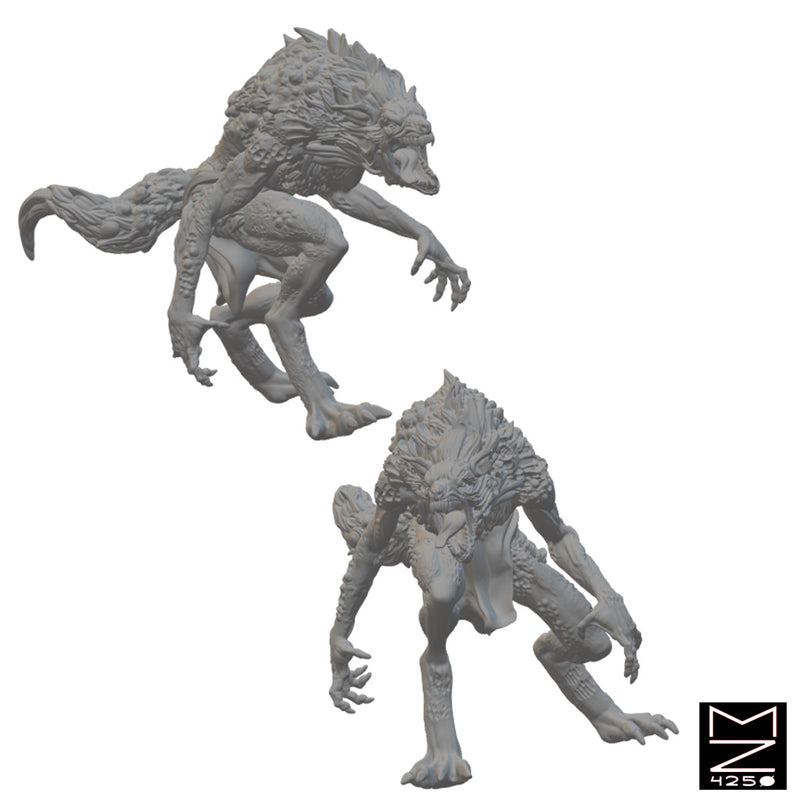 Skinwalkers | BeaMini Unpainted RPG Miniatures