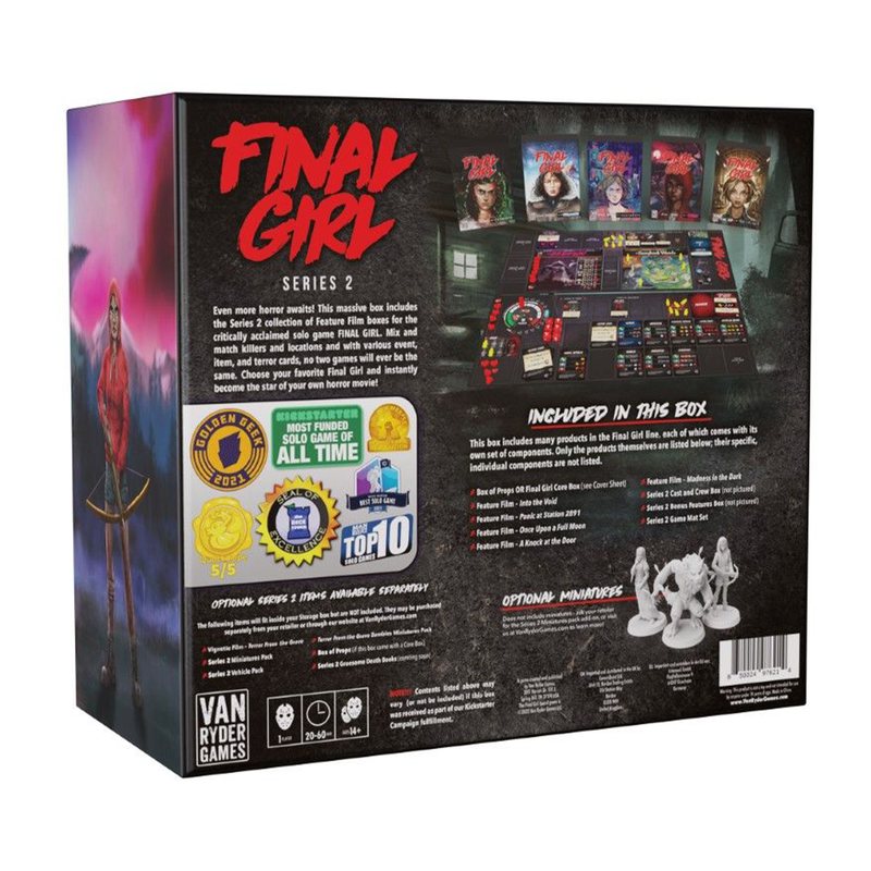 Final Girl: Franchise Box – Series 2 | Kickstarters Most Funded Solo Game of All Time!