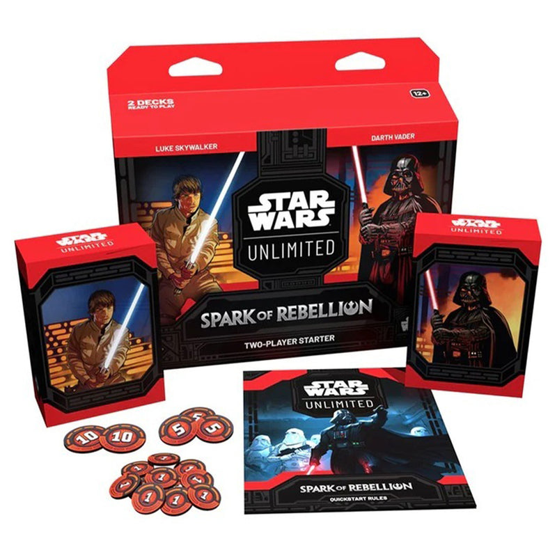 Star Wars Unlimited TCG - Spark of Rebellion Two-Player Starter Pack