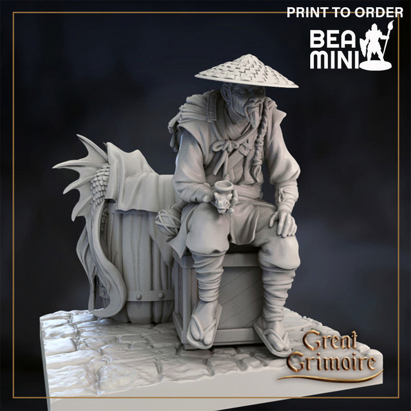 Stranger | BeaMini Print to Order Miniatures