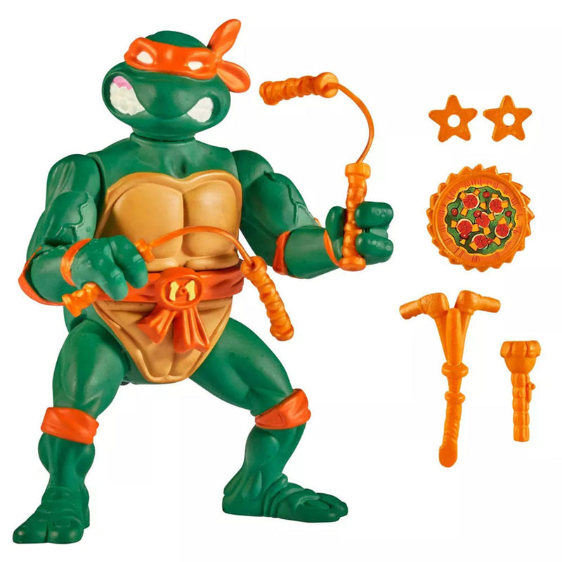 Teenage Mutant Ninja Turtles - Michelangelo with Storage Shell (Classic Action Figure)